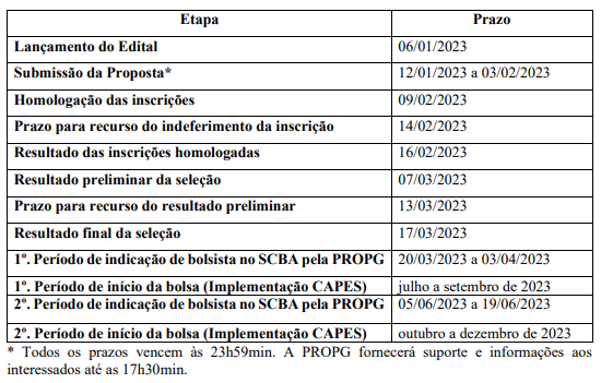 Edital de Bolsas para Mestrado e Doutorado 2023-1 - PPGDIP